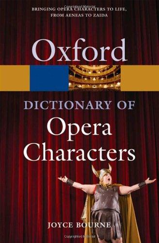 A Dictionary of Opera Characters By:Bourne, Joyce Eur:34.13 Ден1:899