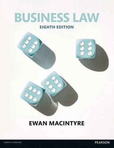 Business Law By:MacIntyre, Ewan Eur:24,37 Ден1:2199