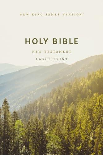 NKJV Large Print Outreach New Testament Bible, Scenic Softcover, Comfort Print By:Nelson, Thomas Eur:206,49 Ден1:299