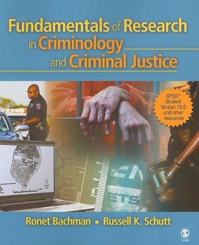 Fundamentals of Research in Criminology and Criminal Justice By:Bachman, Ronet Eur:82,91  Ден3:5099