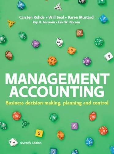Management Accounting, 7e By:Rohde, Carsten Eur:24,37 Ден1:4299