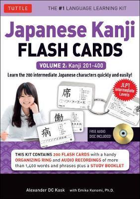 Japanese Kanji Flash Cards Kit Volume 2 : Kanji 201-400: JLPT Intermediate Level: Learn 200 Japanese Characters with Native Speaker Audio, Sample Sent By:Kask, Alexander Eur:16,24 Ден1:899