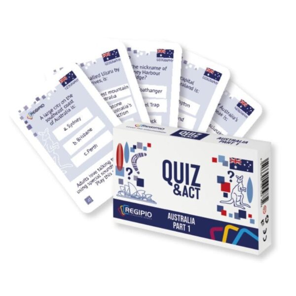 Quiz & Act. Australia. Part 1 By:Zbiorowa, Praca Eur:65,02 Ден2:1199