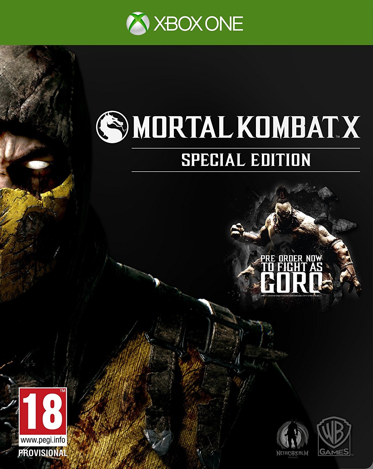 Mortal Kombat X-Xbox One By:NetherRealm Eur:22.75 Ден2:1399