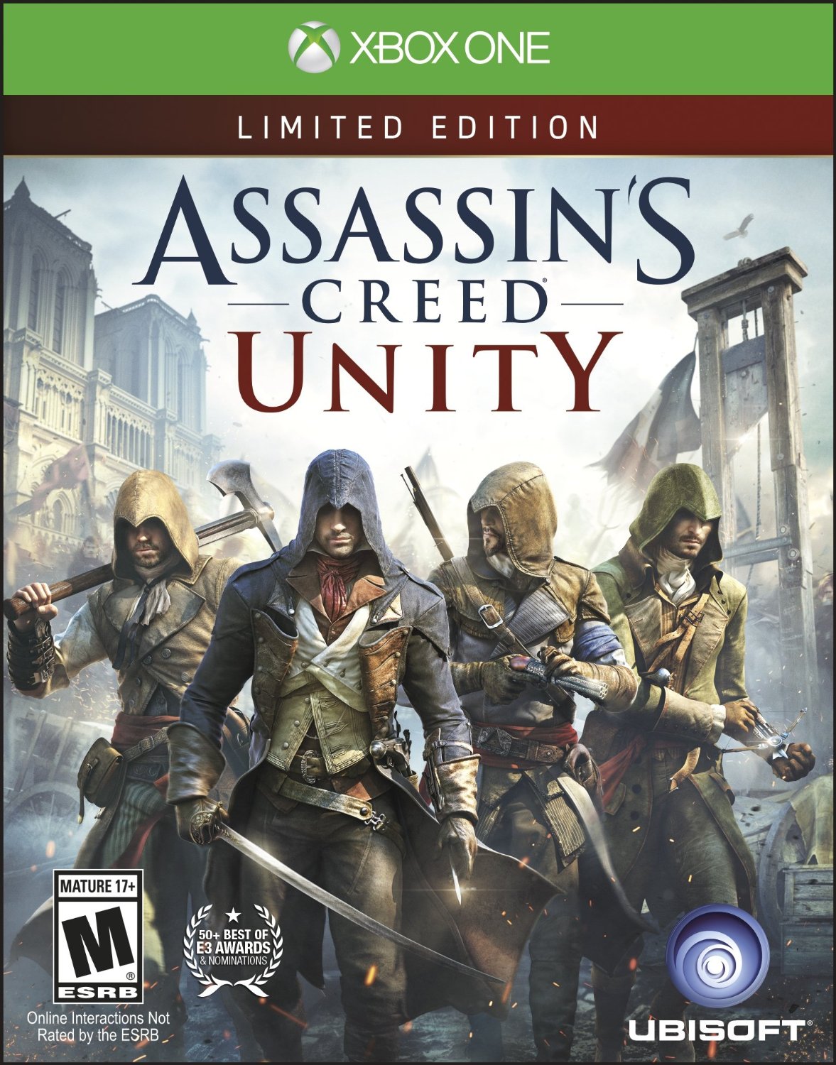 Assassin's Creed: Unity-Xbox One By:Ubisoft Eur:22,75 Ден2:1399