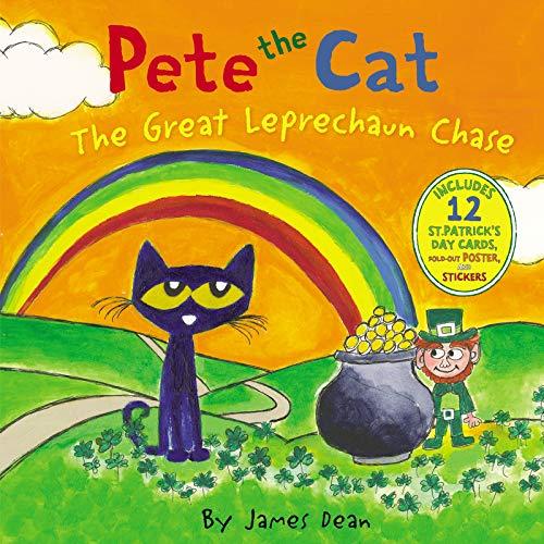 Pete the Cat: The Great Leprechaun Chase : Includes 12 St. Patrick's Day Cards, Fold-Out Poster, and Stickers! By:Dean, James Eur:4,86 Ден2:599