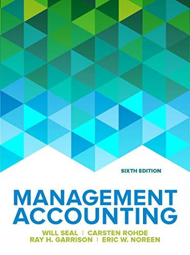 Management Accounting, 6e By:Rohde, Carsten Eur:37,38 Ден1:3199