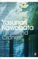 Thousand Cranes By:Kawabata, Yasunari Eur:8,11 Ден2:799