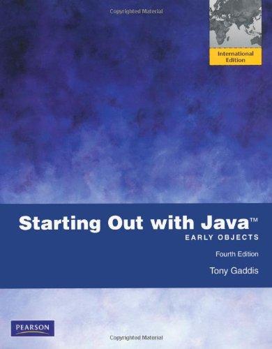 Starting Out with Java: Early Objects : International Edition By:Gaddis, Tony Eur:13.01 Ден1:4699