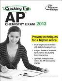 Cracking the AP Chemistry Exam, 2013 Edition By:Foglino, Paul Eur:4,86 Ден1:1099