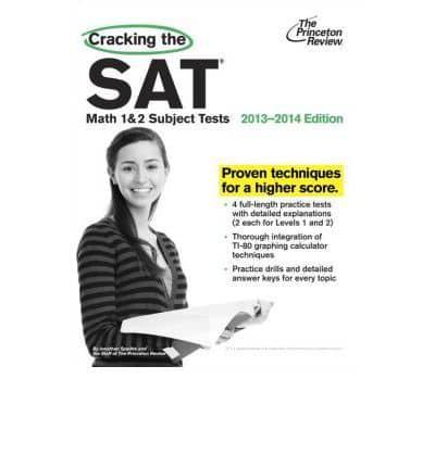 Cracking the SAT Math 1 & 2 Subject Tests, By:Review, Princeton Eur:4,88 Ден2:1099