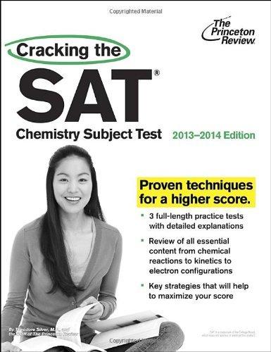 Cracking the SAT Chemistry Subject Test, 2013-2014 Edition By:Review, Princeton Eur:40,63 Ден2:1499