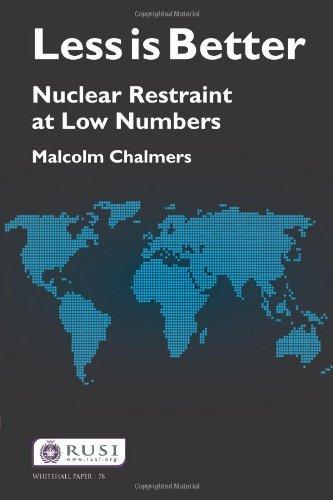 Less is Better : Nuclear Restraint at Low Numbers By:Chalmers, Malcolm Eur:19,50 Ден2:1799