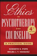 Ethics in Psychotherapy and Counseling By:Pope, Kenneth S. Eur:234,13 Ден2:2899