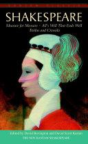Measure for Measure ; All's Well that Ends Well ; And, Troilus and Cressida By:Shakespeare, William Eur:1,63 Ден2:300