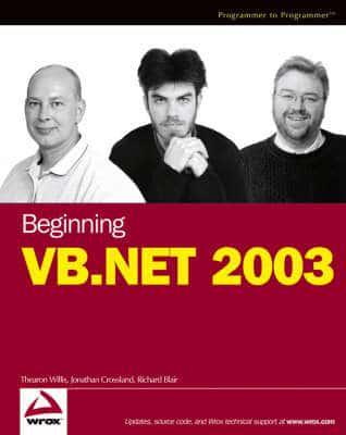 Beginning VB.NET 2003 - Programmer to Programmer By:Blair, Richard Eur:14,62 Ден1:1299