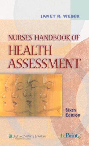 Nurse's Handbook of Health Assessment By:Weber, Janet R. Eur:29,25 Ден2:1499