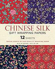 Chinese Silk Gift Wrapping Papers : 12 Sheets of High-Quality 18 x 24 inch Wrapping Paper By:Publishing, Tuttle Eur:9,74 Ден2:699