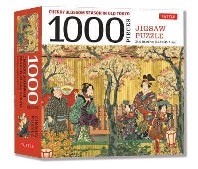 Cherry Blossom Season in Old Tokyo Jigsaw Puzzle 1,000 Piece By:Kunisada, Utagawa Eur:22.60 Ден1:899