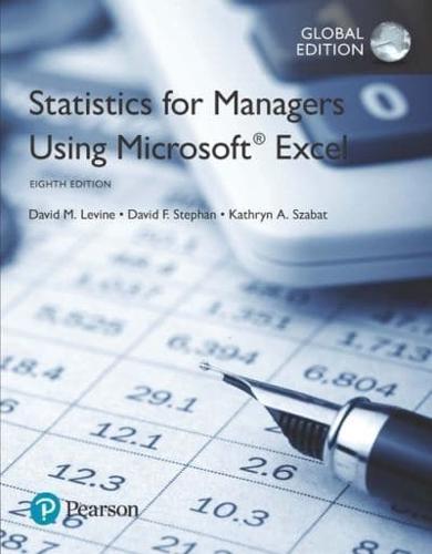 Statistics for Managers Using Microsoft Excel By:Szabat, Kathryn A. Eur:12,99 Ден2:1499