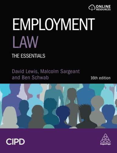Employment Law: The Essentials By:Lewis, David Balaban Eur:21,12 Ден1:3799