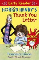 Horrid Henry's Thank You Letter By:Simon, Francesca Eur:4,88 Ден2:300