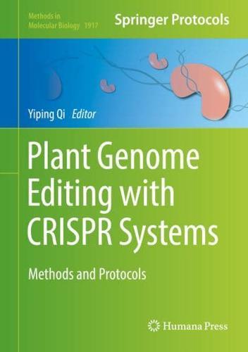 Plant Genome Editing with CRISPR Systems : Methods and Protocols - Methods in Molecular Biology By:Yiping, Qi Eur:9,74 Ден1:9399