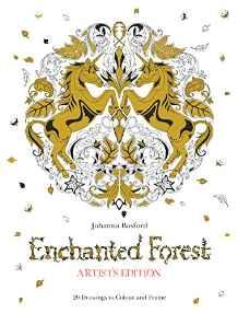 Enchanted Forest Artist's Edition : A Pull-Out and Frame Colouring Book By:Basford, Johanna Eur:4.86 Ден1:899