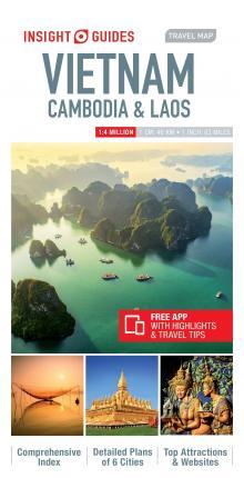 Insight Guides Travel Map Vietnam, Cambodia & Laos (Insight Maps) By:Guides, Insight Eur:14,62 Ден2:499