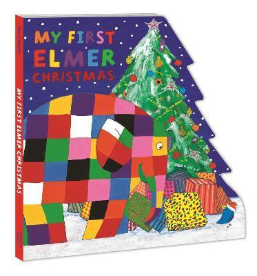 My First Elmer Christmas : Shaped Board Book By:McKee, David Eur:55,27 Ден2:599
