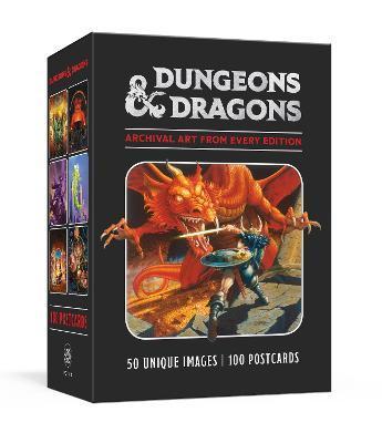 Dungeons & Dragons 100 Postcards: Archival Art from Every Edition : 100 Postcards By:Dragons, Official Dungeons & Eur:4,86 Ден2:1299