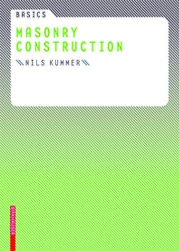 Basics Masonry Construction By:Kummer, Nils Eur:40,63 Ден2:899