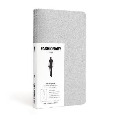 Fashionary Mini Felt Grey Mens Sketchbook A6 (Set of 3) By:FASHIONARY Eur:69,90 Ден1:599